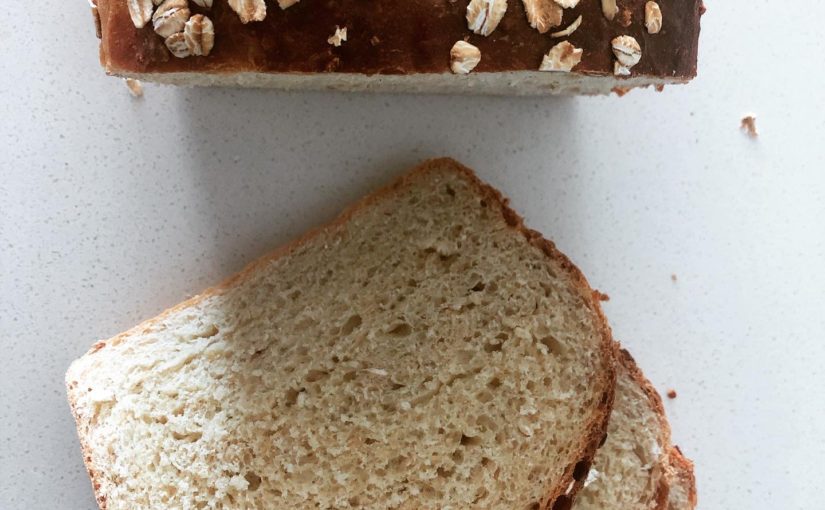 Honey Oat White Bread