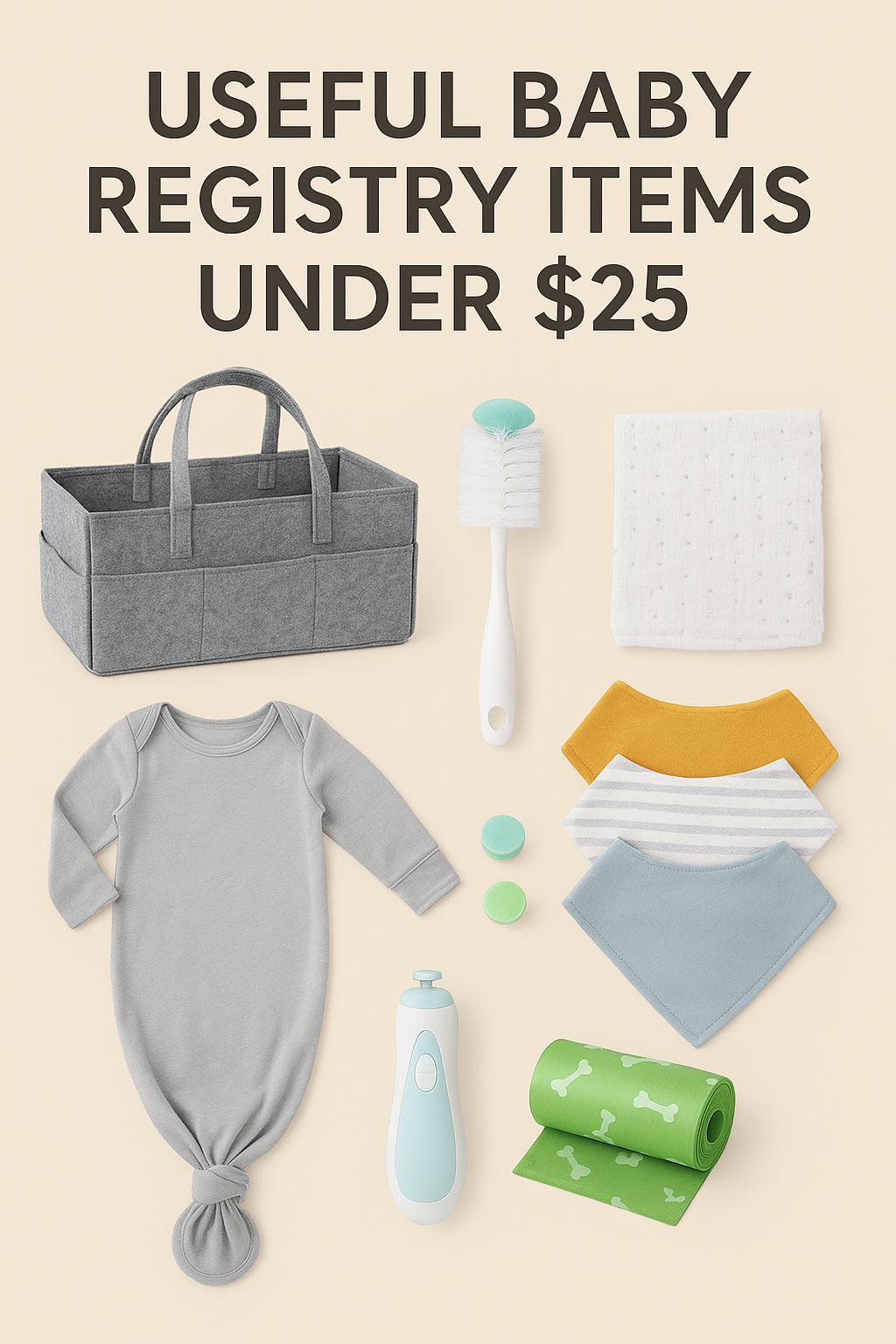 Useful baby items under $25