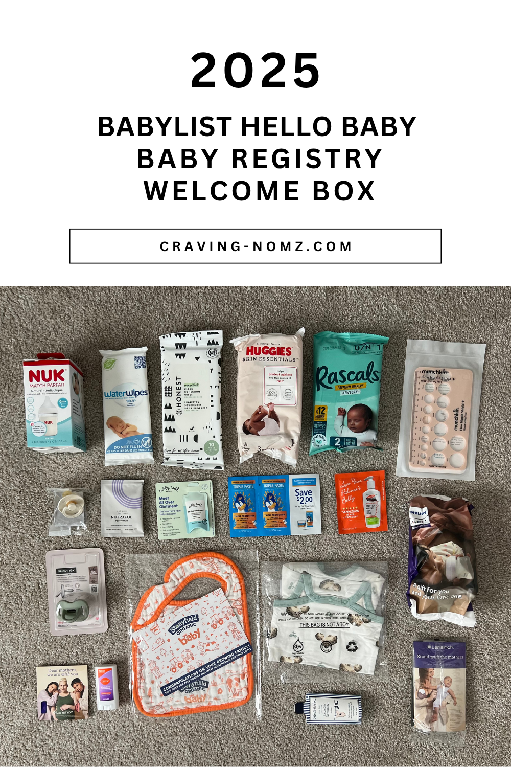 Babylist Hello Baby Baby Registry Welcome Box